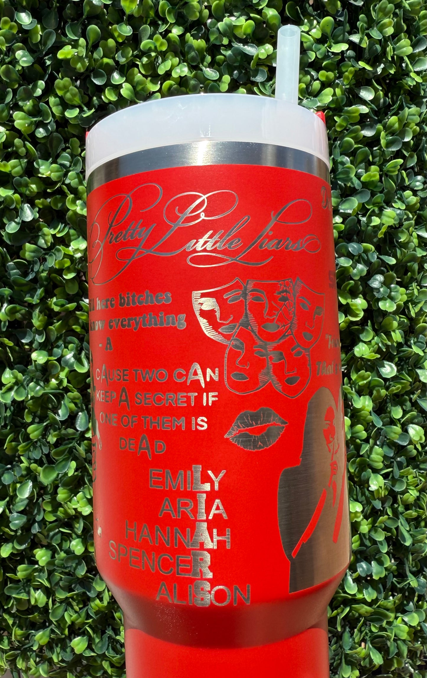 Pretty Little Liars 40oz Laser Engraved Stanley