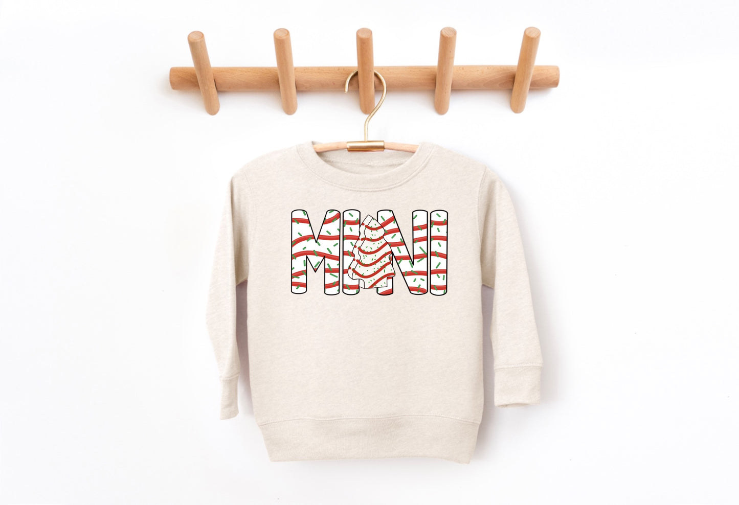 Christmas Cakes Mini Crewneck FAMILY MATCHING