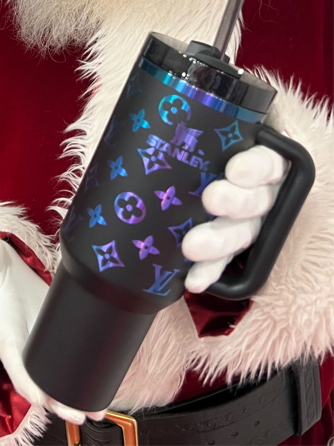 Louis Vuitton 40oz Engraved Stanley/Tumbler