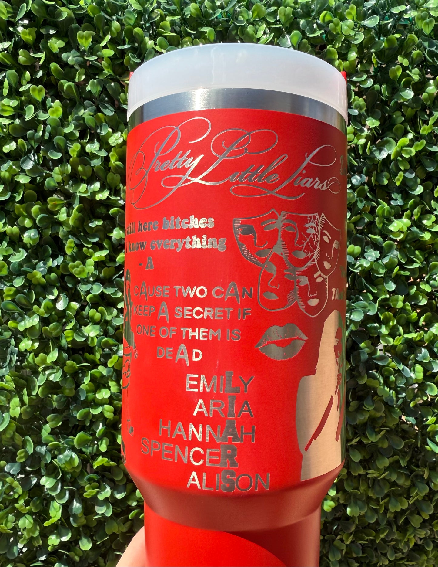 Pretty Little Liars 40oz Laser Engraved Stanley