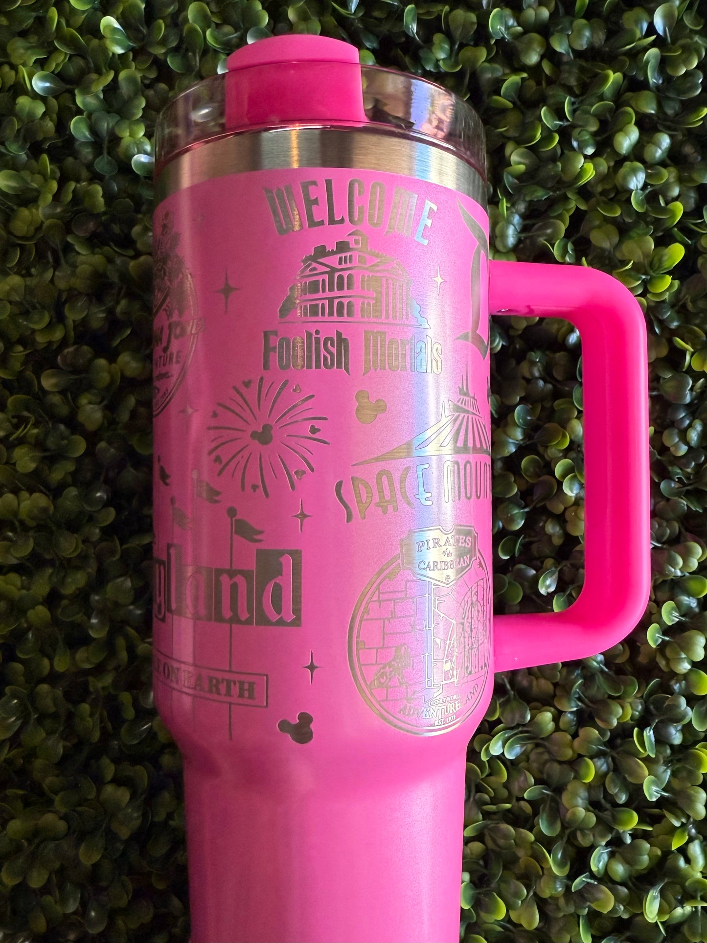 Disneyland DLR Laser Engraved Tumbler