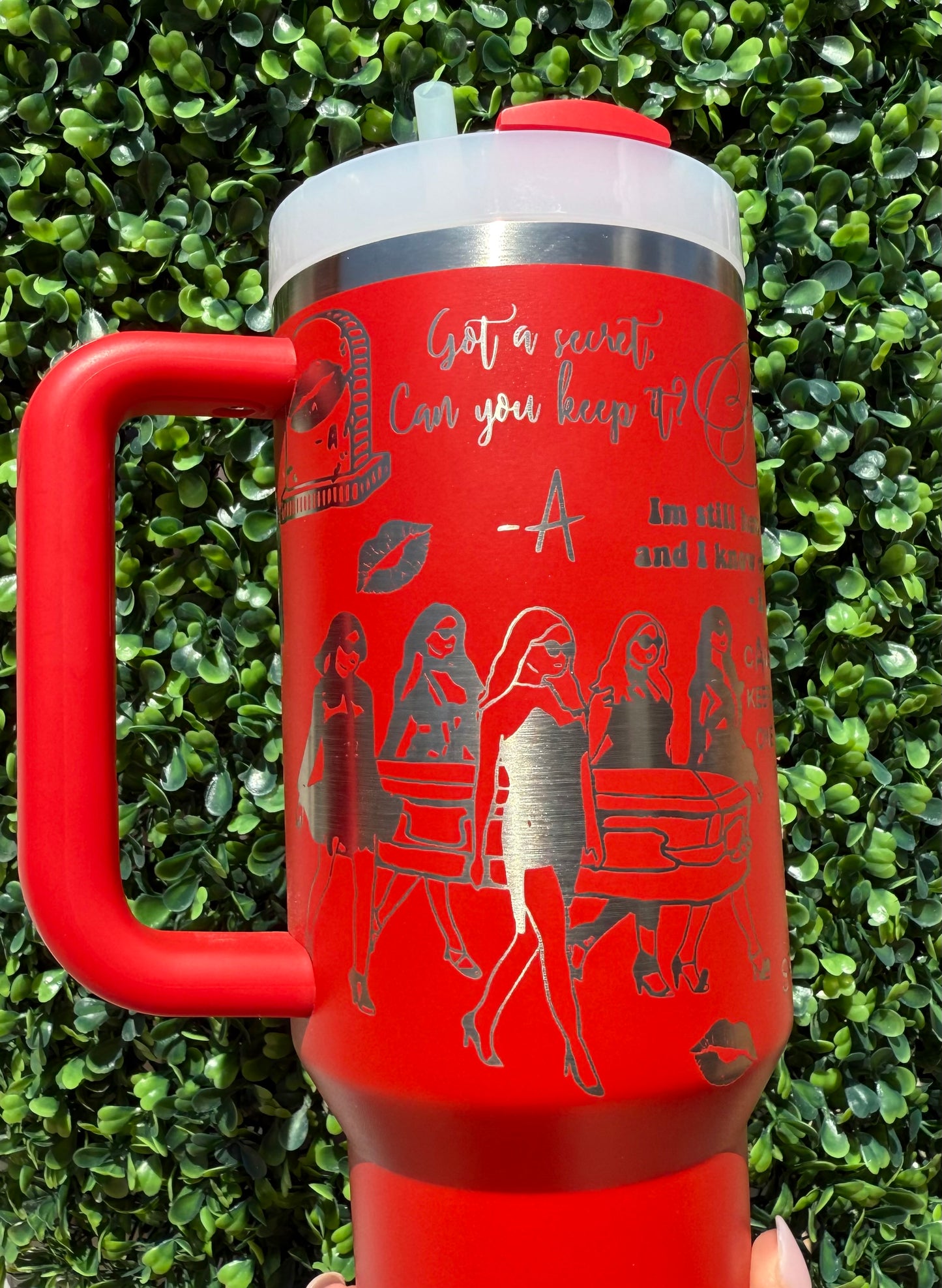 Pretty Little Liars 40oz Laser Engraved Stanley