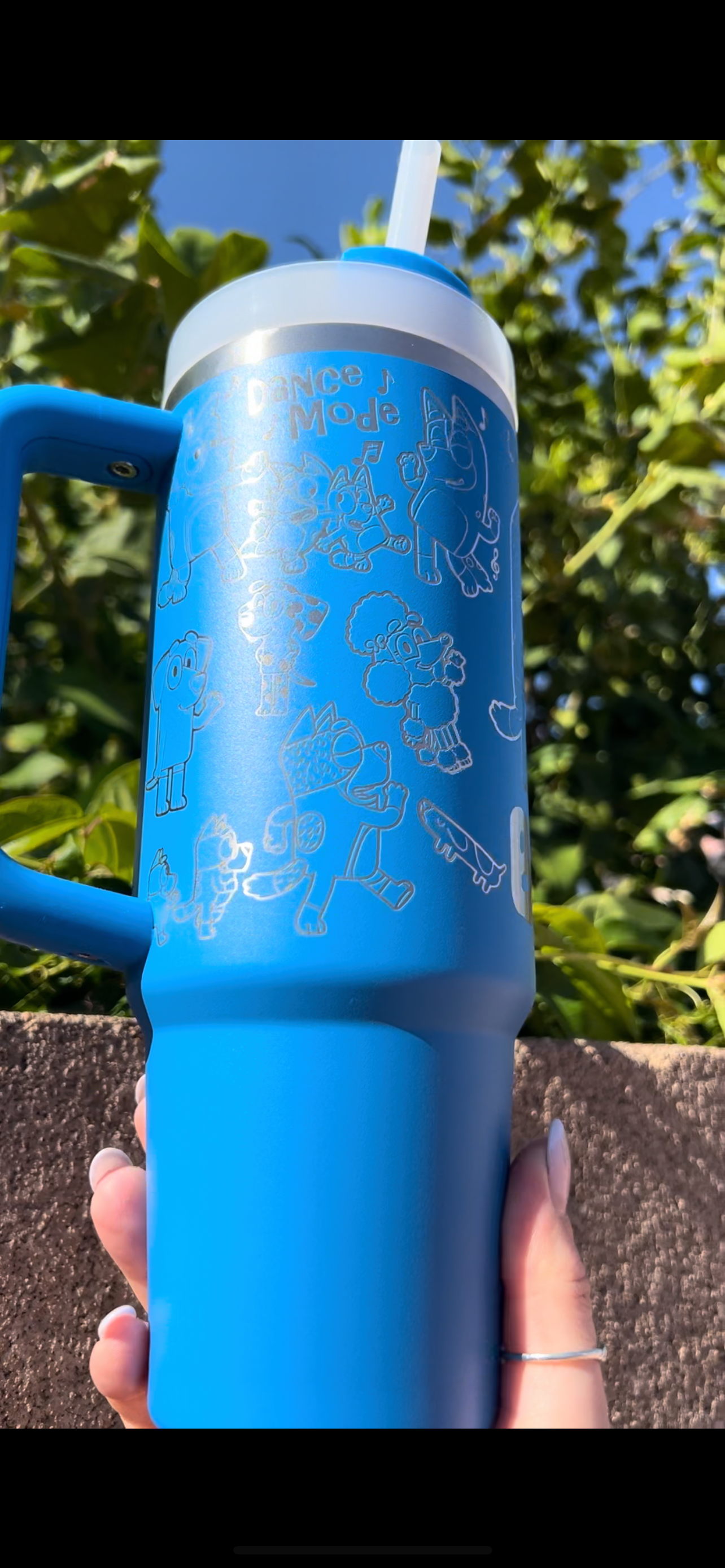 Bluey 30oz Stanley || Laser Engraved || Bluey