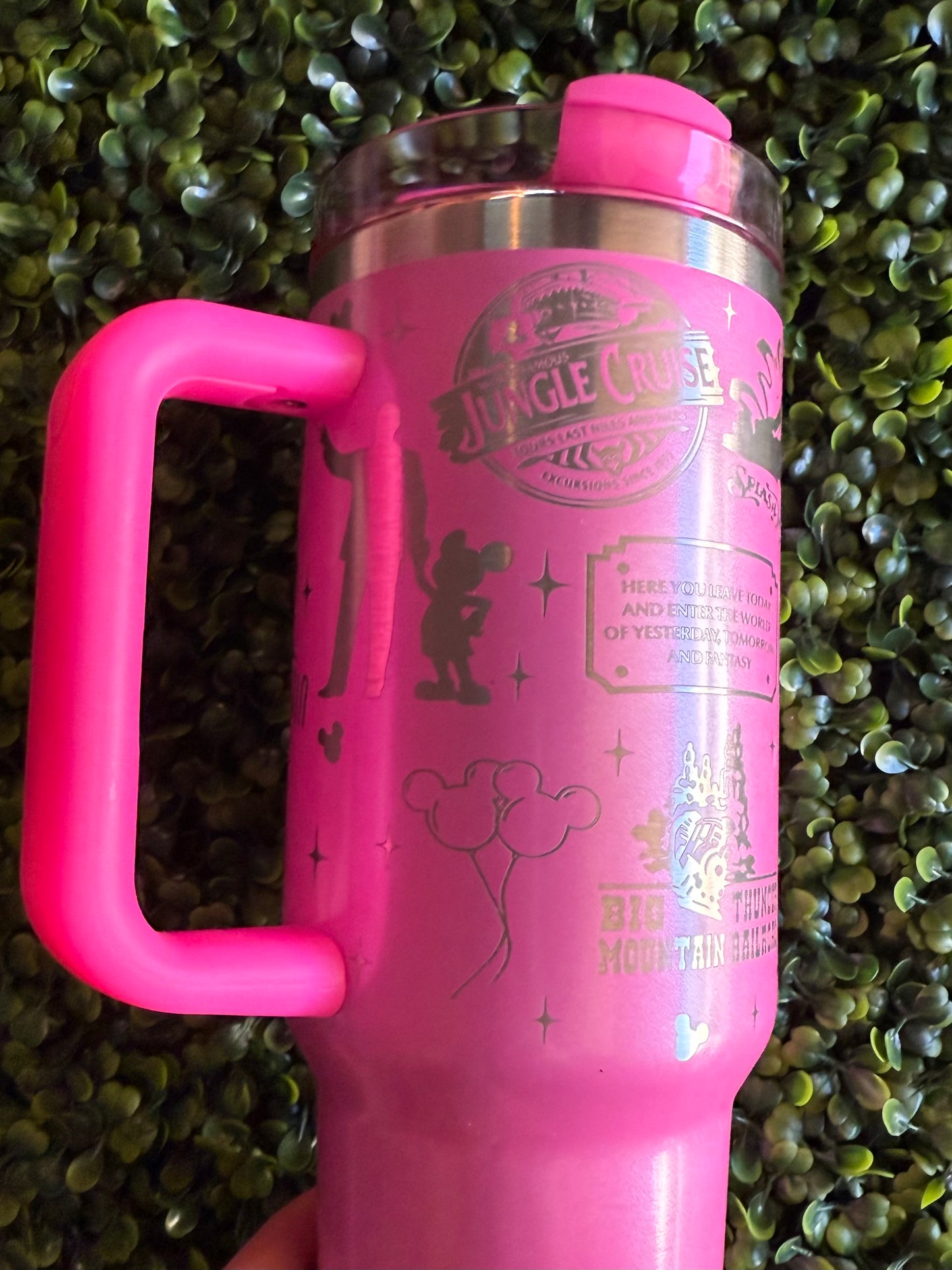 Disneyland DLR Laser Engraved Tumbler