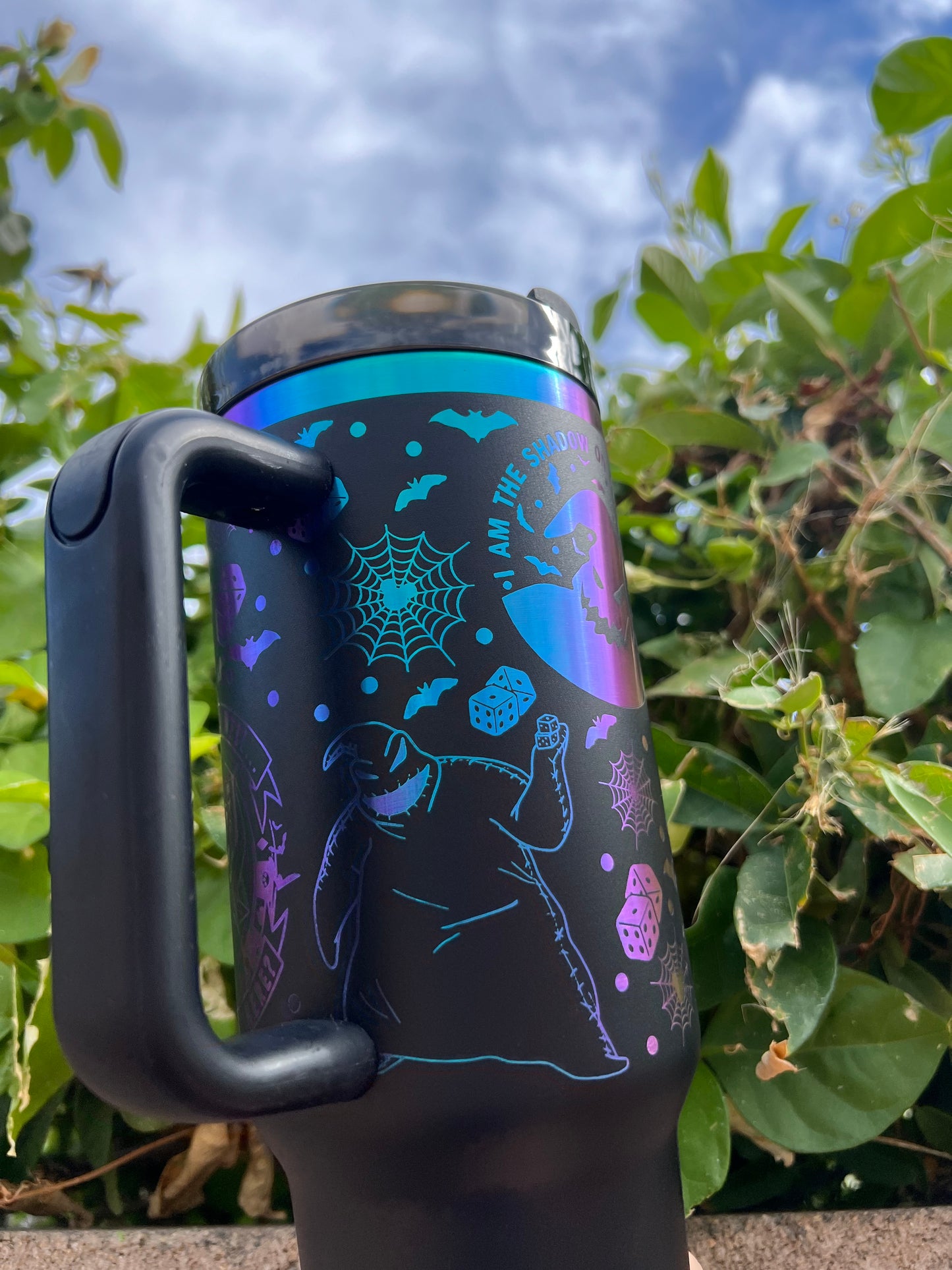 Oogie Boogie 40oz Laser Engraved Tumbler