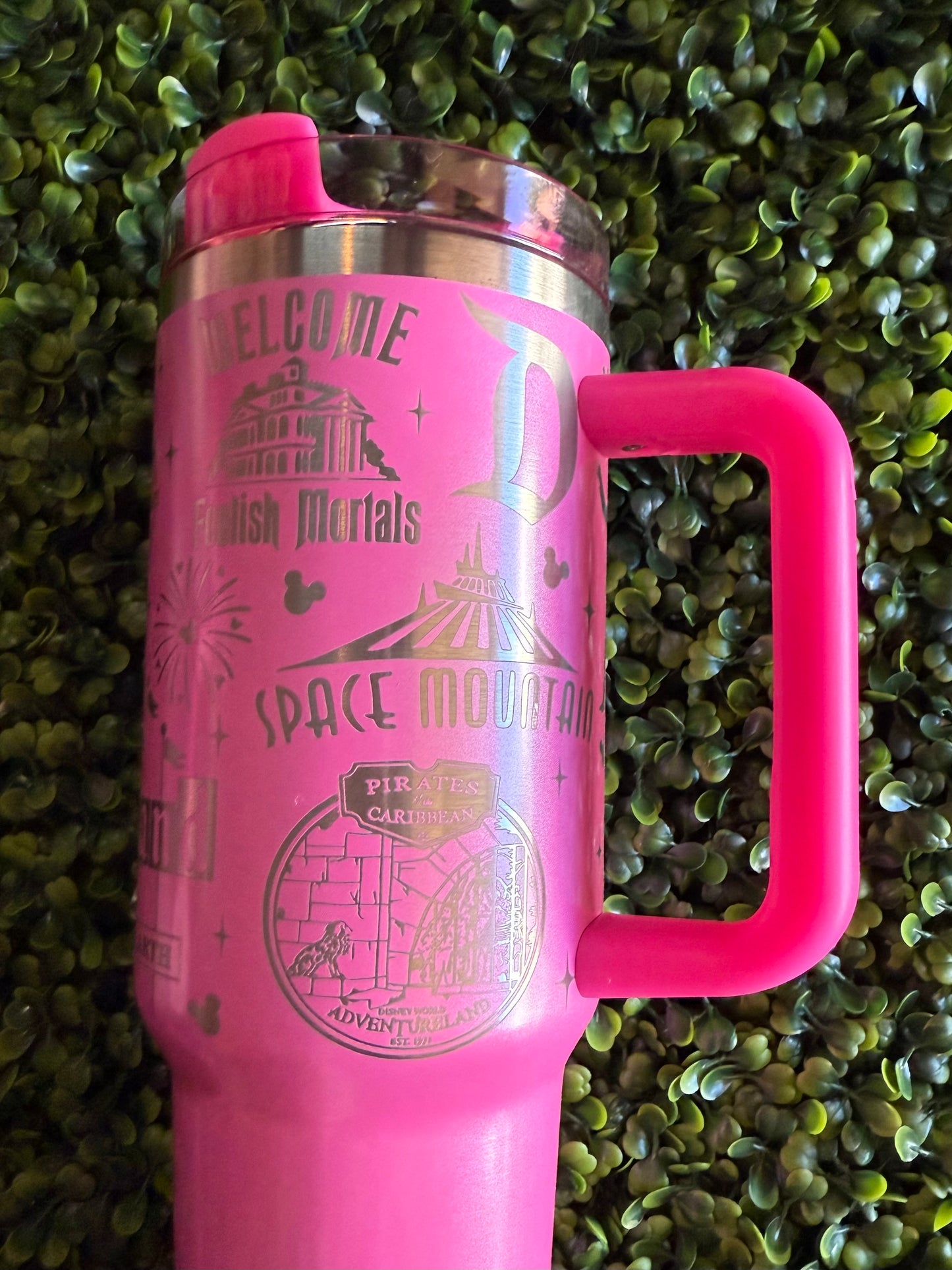 Disneyland DLR Laser Engraved Tumbler