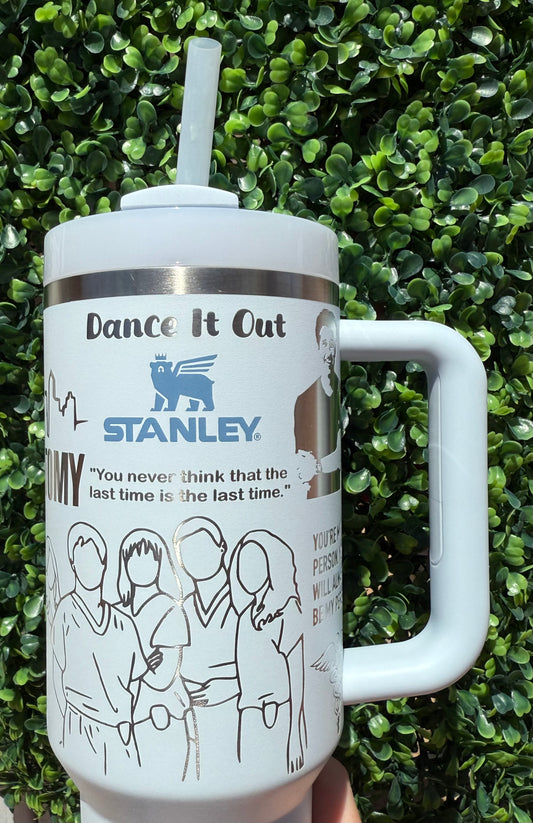 Grey’s Anatomy 40oz Laser Engraved Stanley