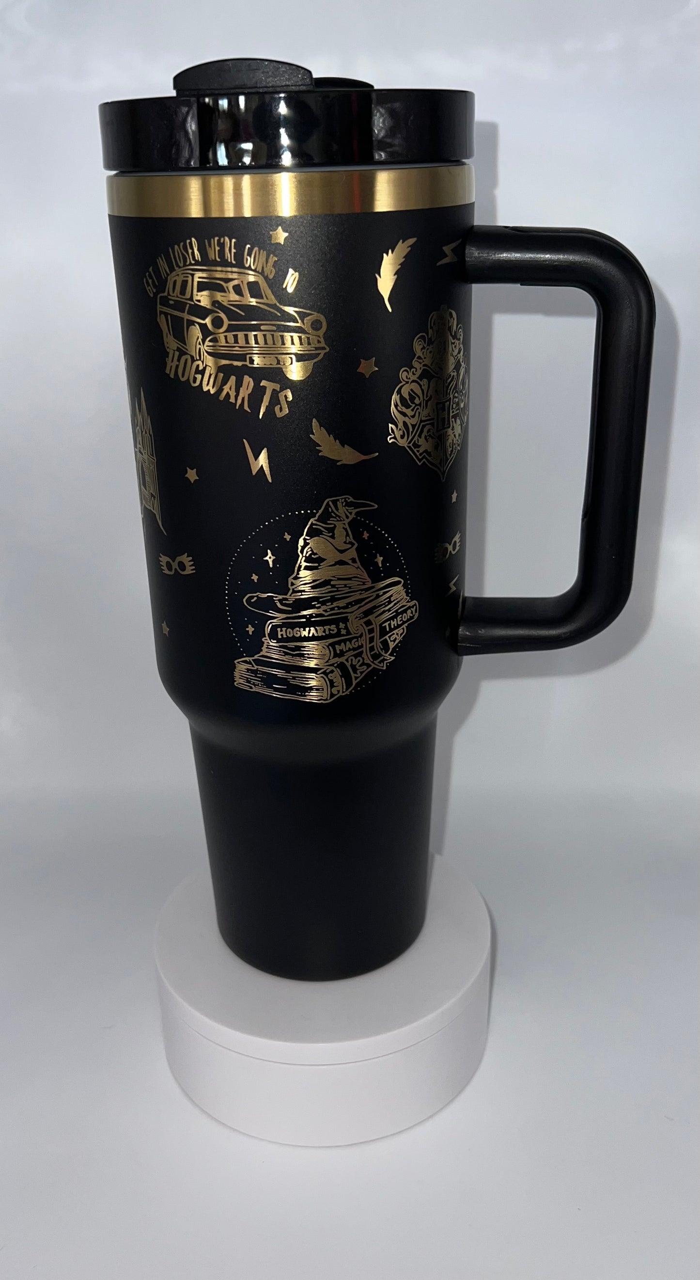 Hogwarts || Harry Potter Laser Engraved 40oz Tumbler