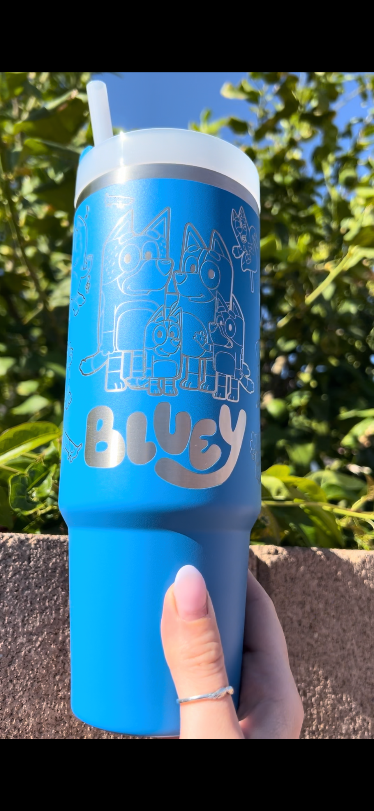 Bluey 30oz Stanley || Laser Engraved || Bluey