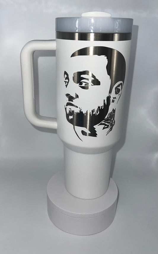 Mac Miller Laser Engraved 40oz Tumbler