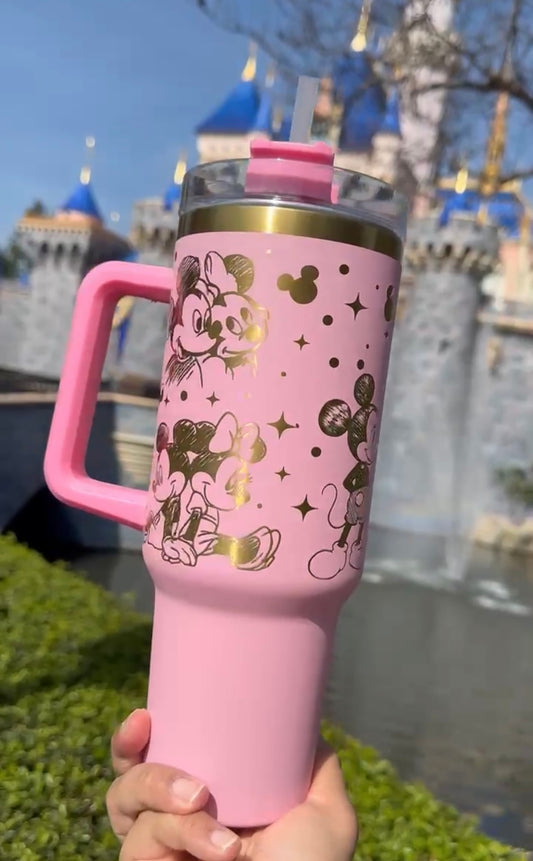 Disney Minnie Mickey Mouse 40oz Tumbler