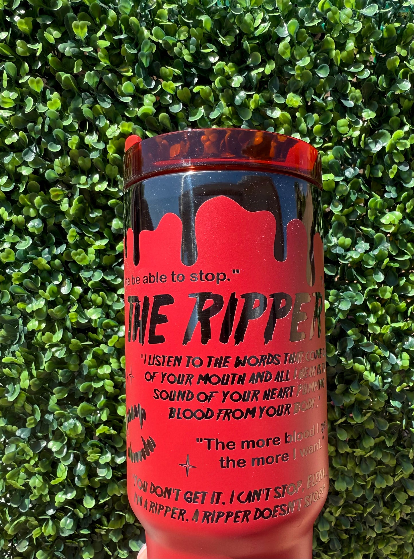 Stefan Ripper 40oz Laser Engraved Tumbler