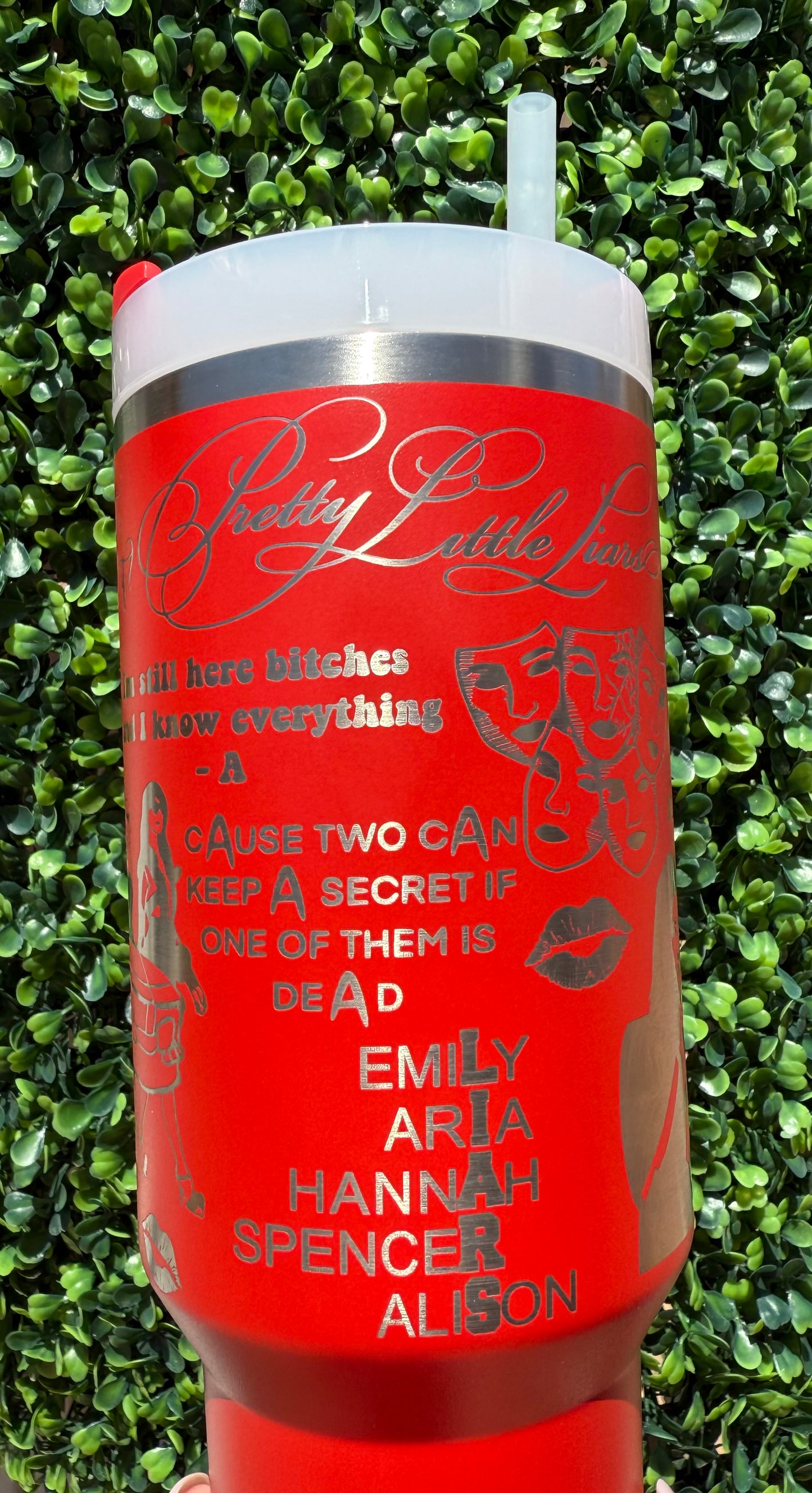 Pretty Little Liars 40oz Laser Engraved Stanley