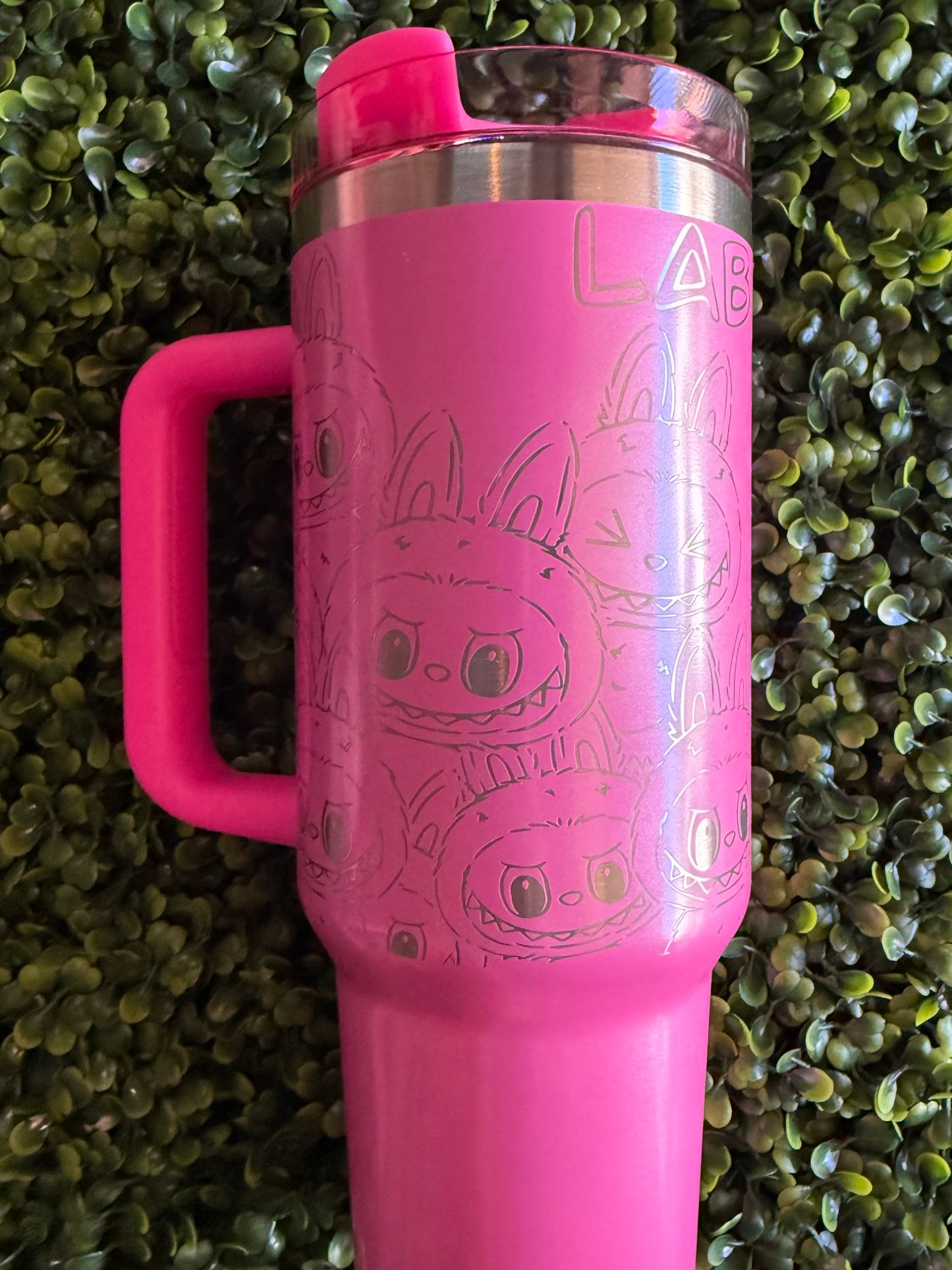 Labubu Laser Engraved Tumbler