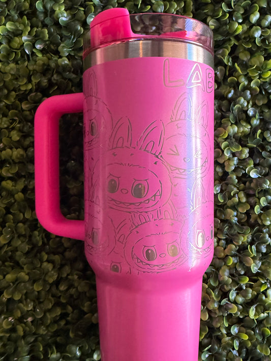 Labubu Laser Engraved Tumbler