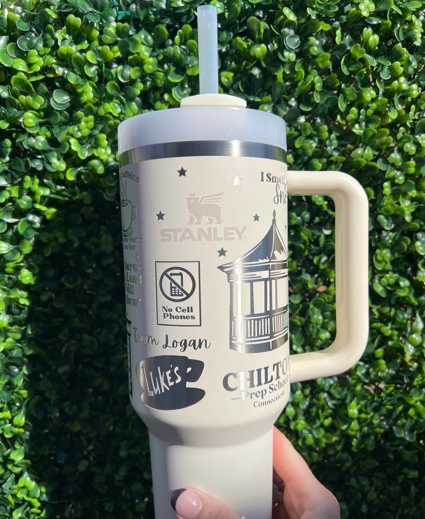 Gilmore Girls Laser Engraved 40oz Tumbler || Stanley || Stars Hollow || Lukes Diner