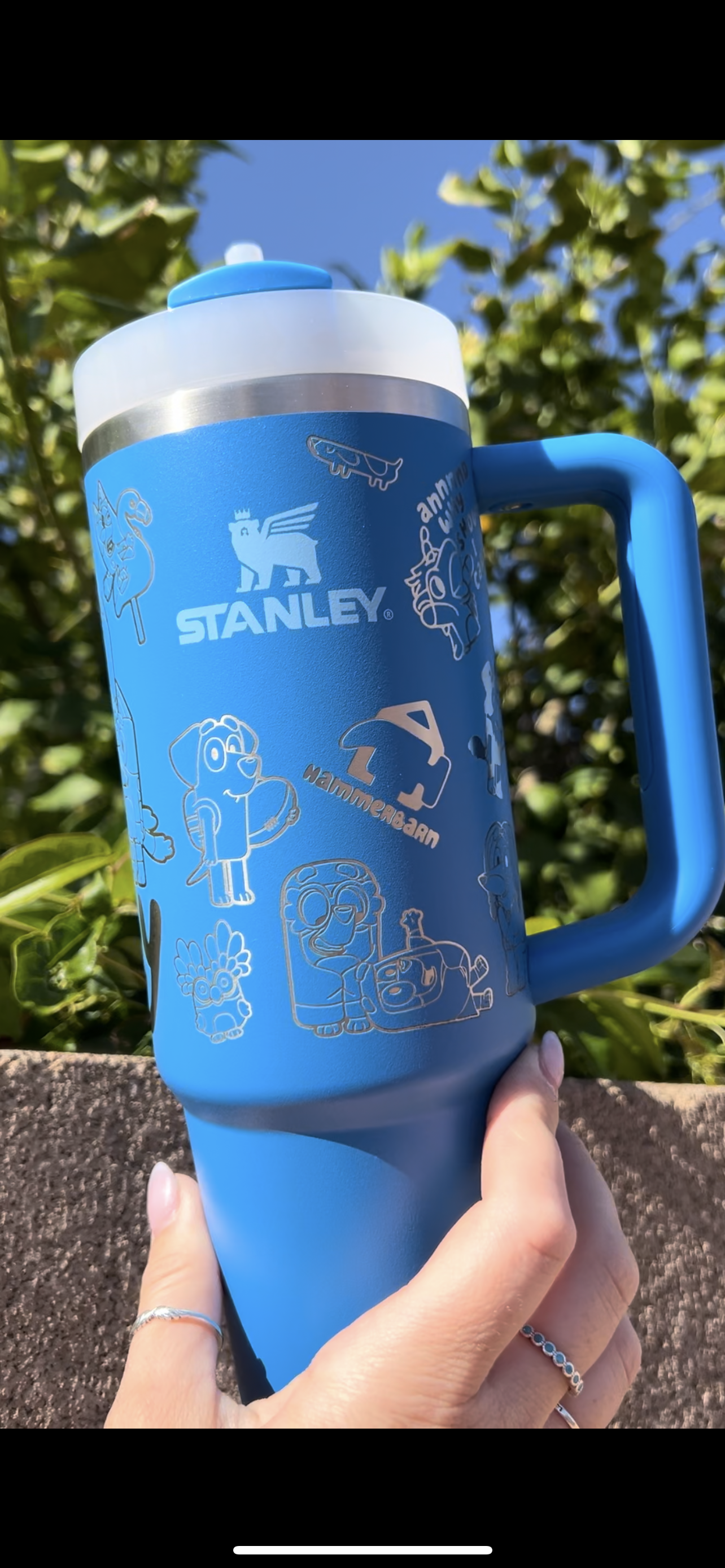 Bluey 30oz Stanley || Laser Engraved || Bluey