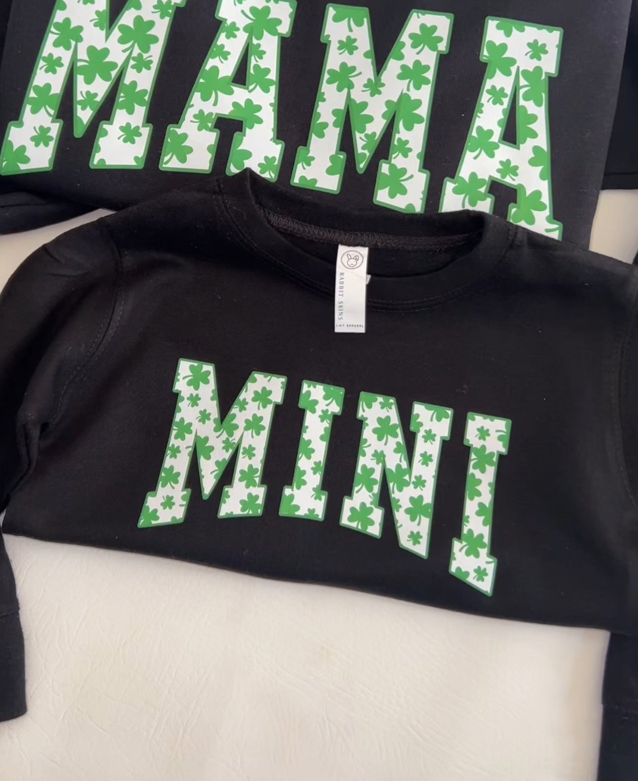 Shamrock MINI Crewneck || Family Matching