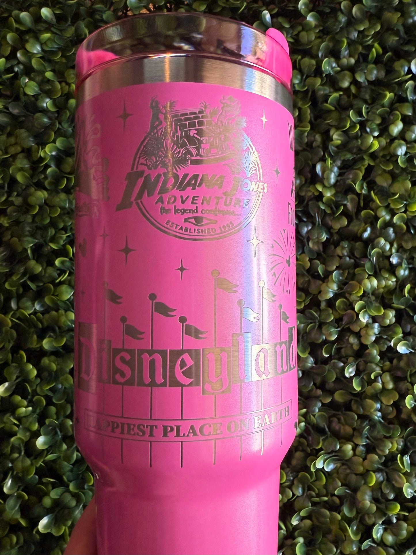 Disneyland DLR Laser Engraved Tumbler