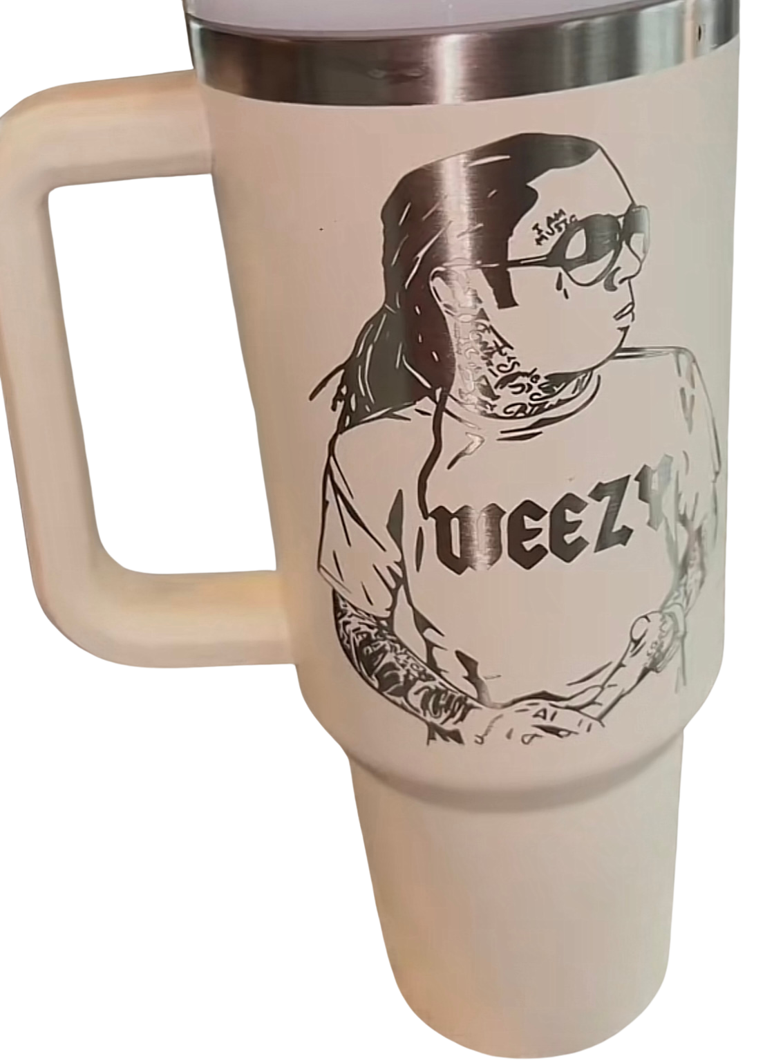 Lil Wayne Weezy Laser Engraved 40oz Tumbler