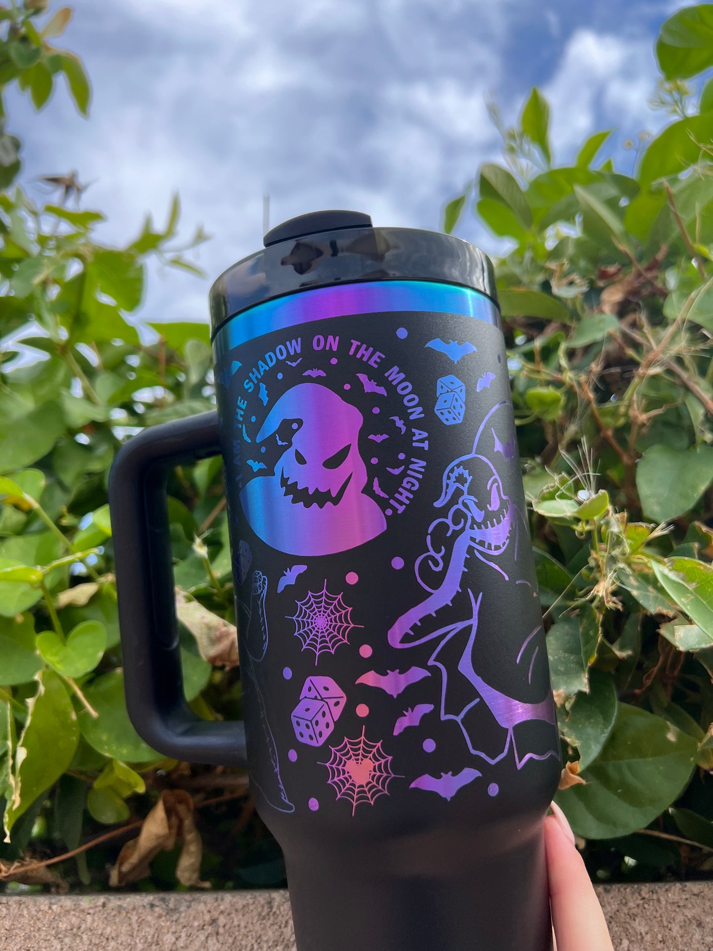 Oogie Boogie 40oz Laser Engraved Tumbler