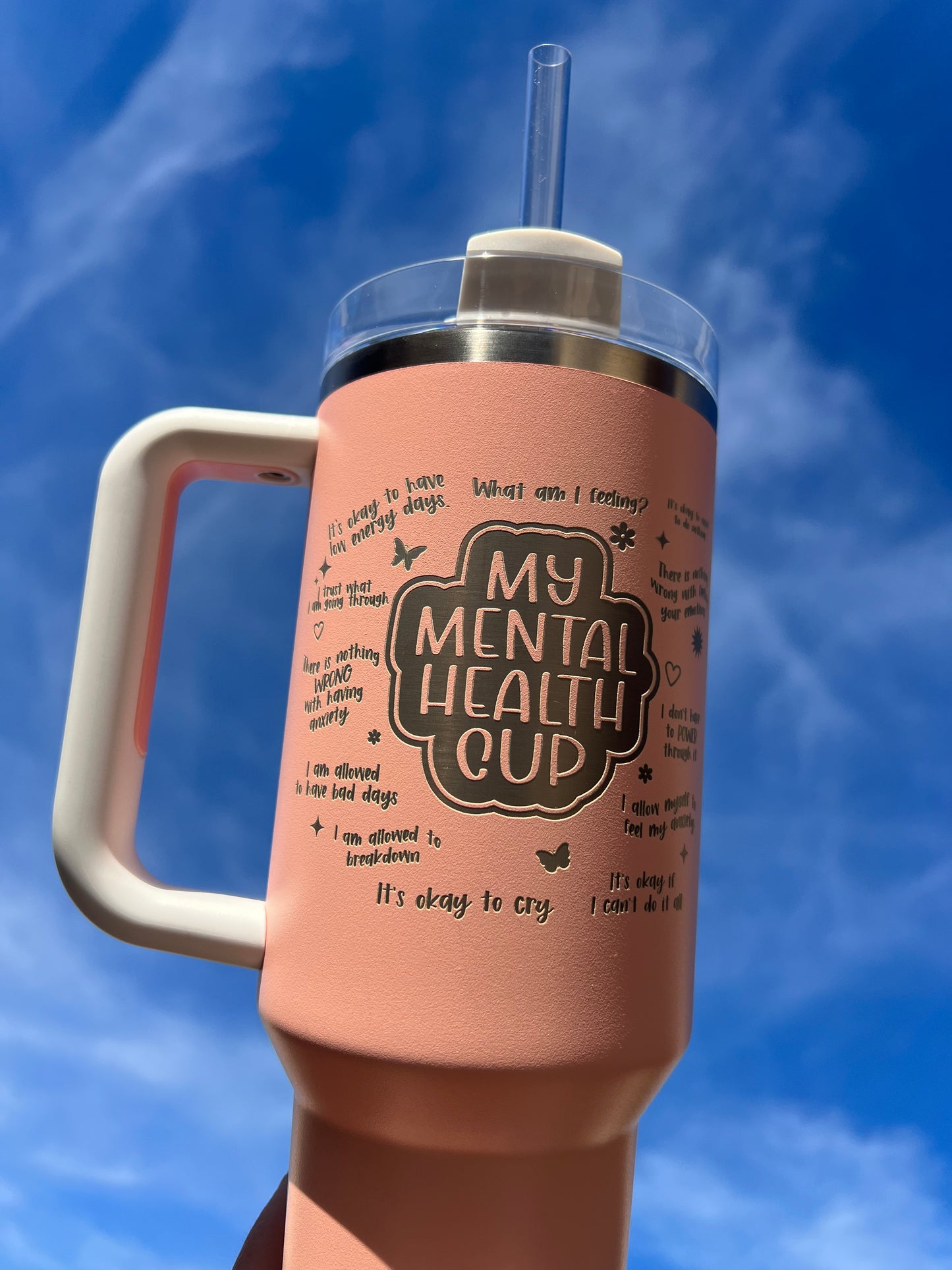 Mental Health Cup 40oz Tumbler