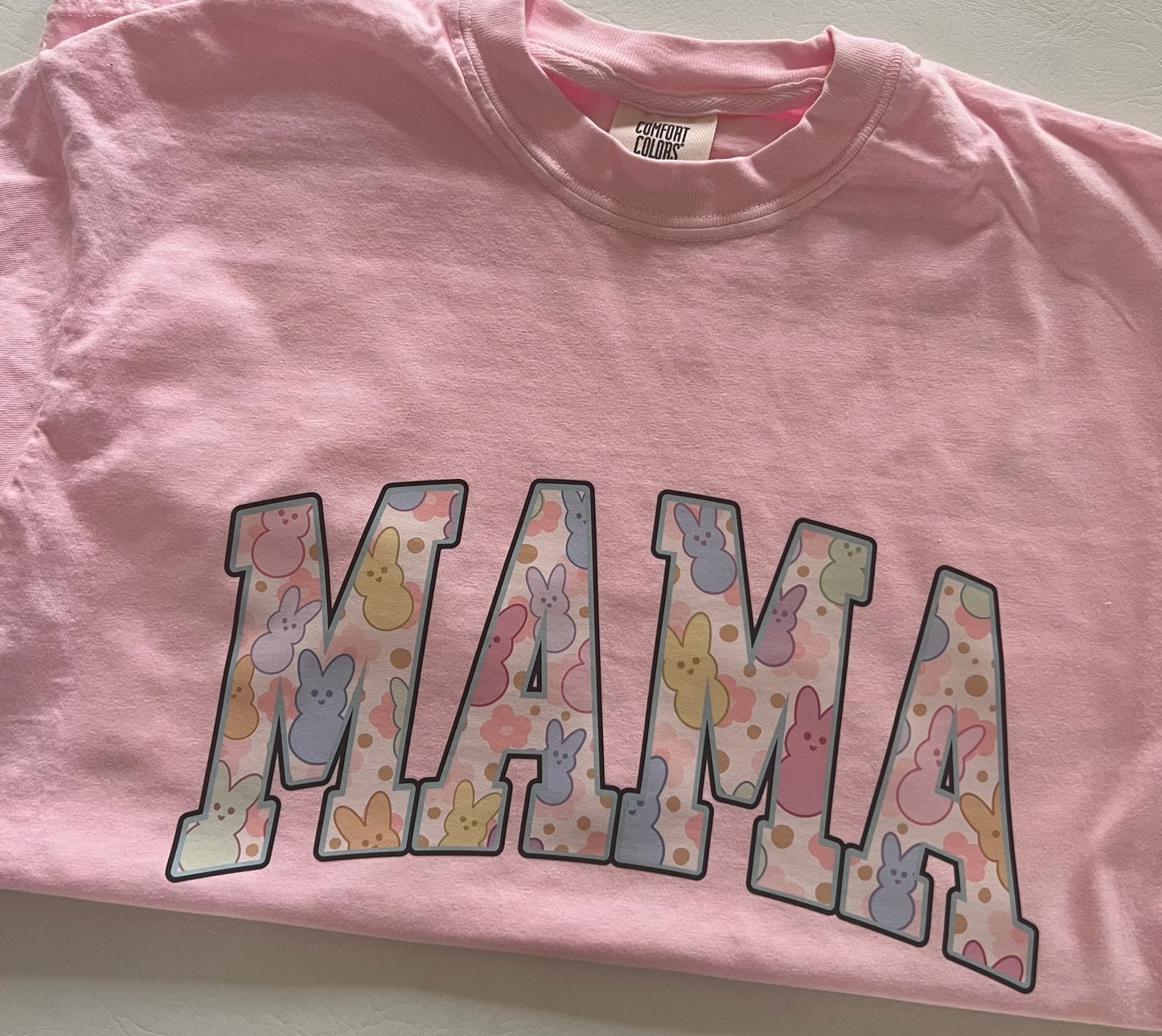 Peeps Mama Comfort Colors T-Shirt || Easter || Mama || Peeps