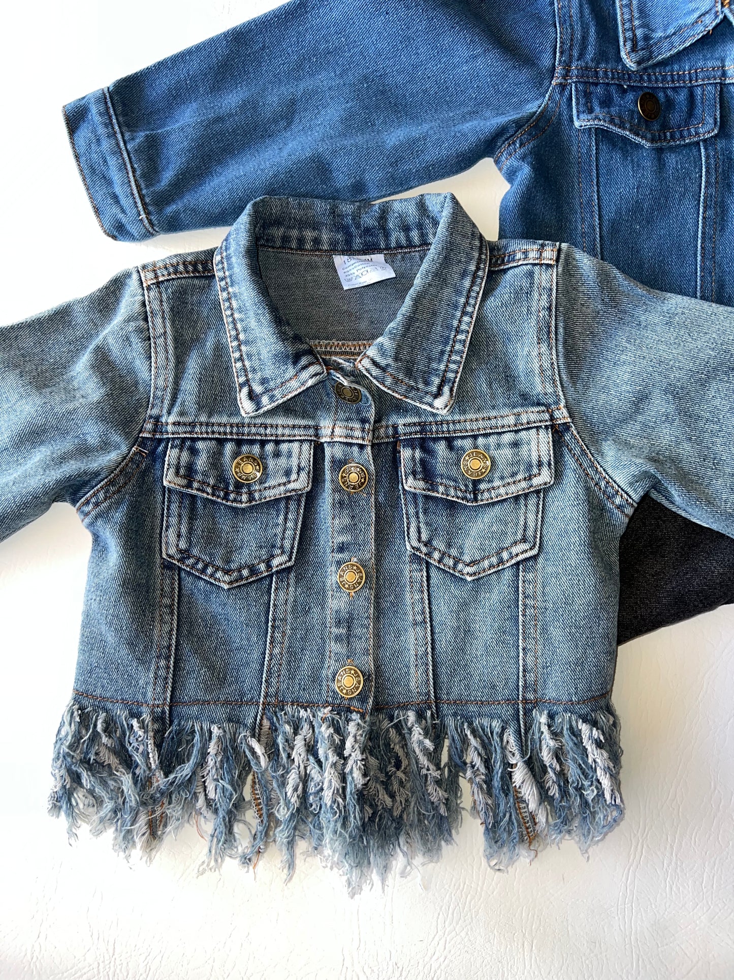 Cowgirl In Training Toddler Denim Jacket