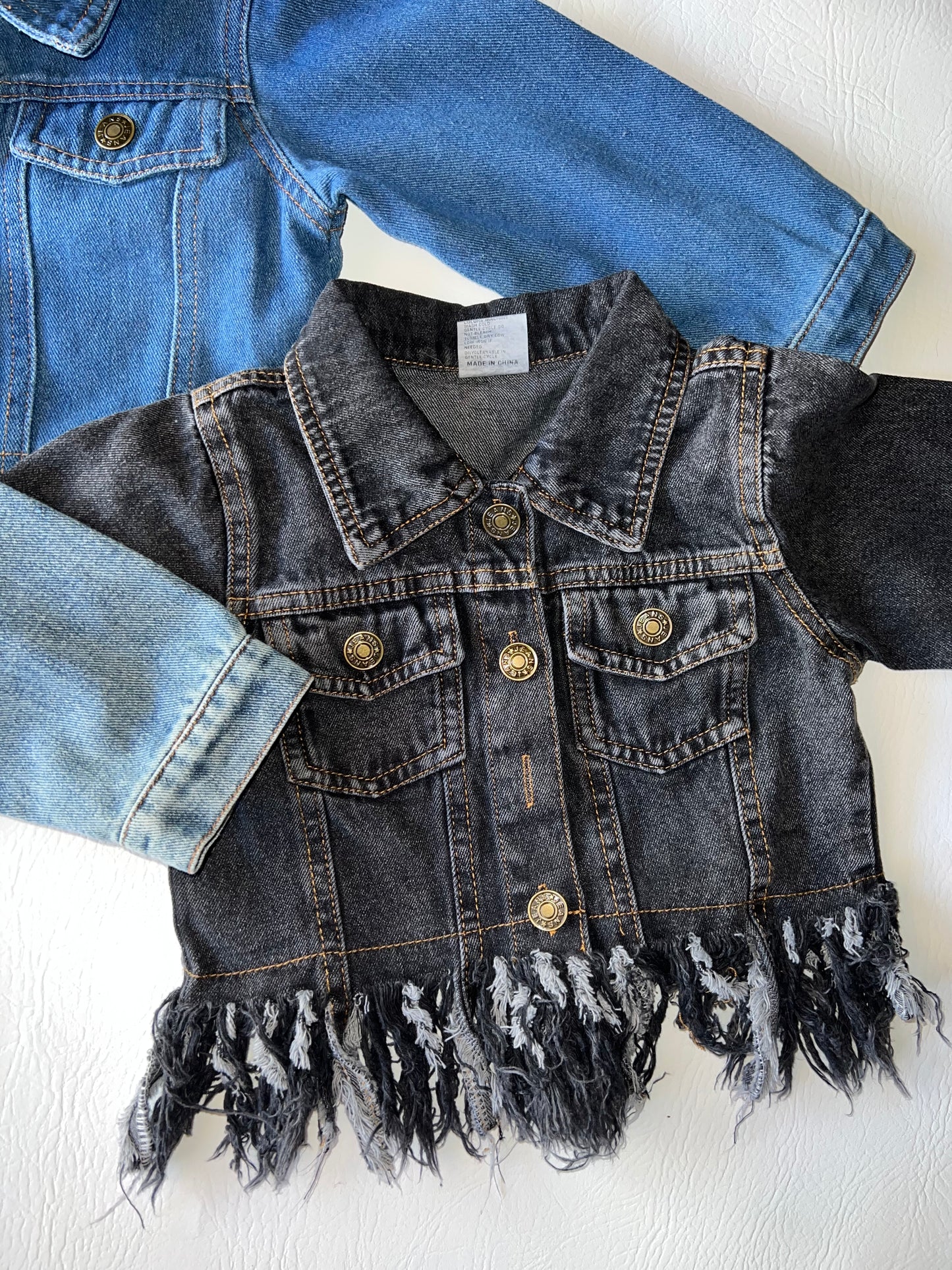 Cowgirl In Training Toddler Denim Jacket