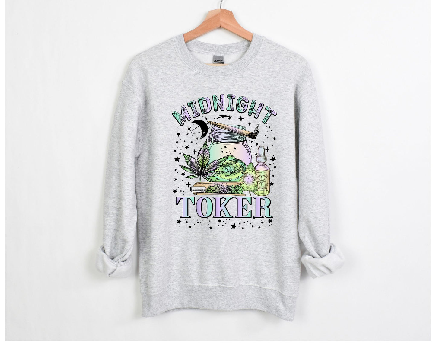 Midnight Toker Crewneck