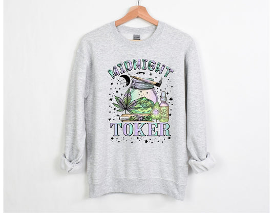 Midnight Toker Crewneck