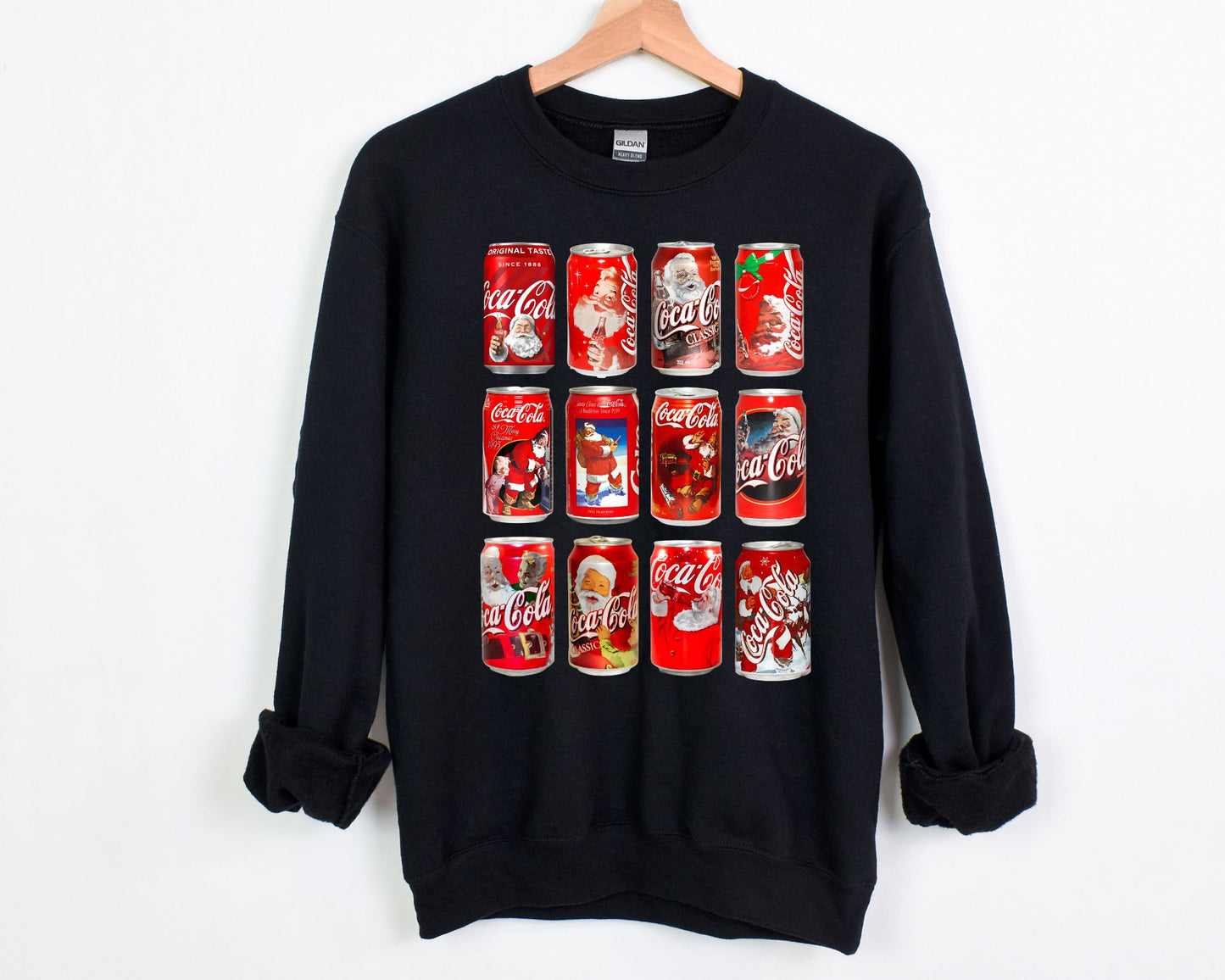 Christmas Santa Claus Coke Crewneck