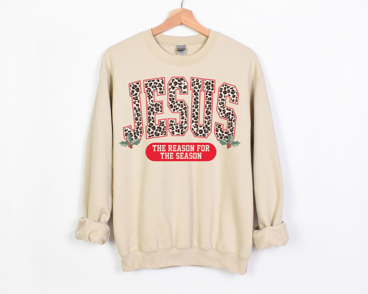 Jesus Is The Reason For The Season Crewneck