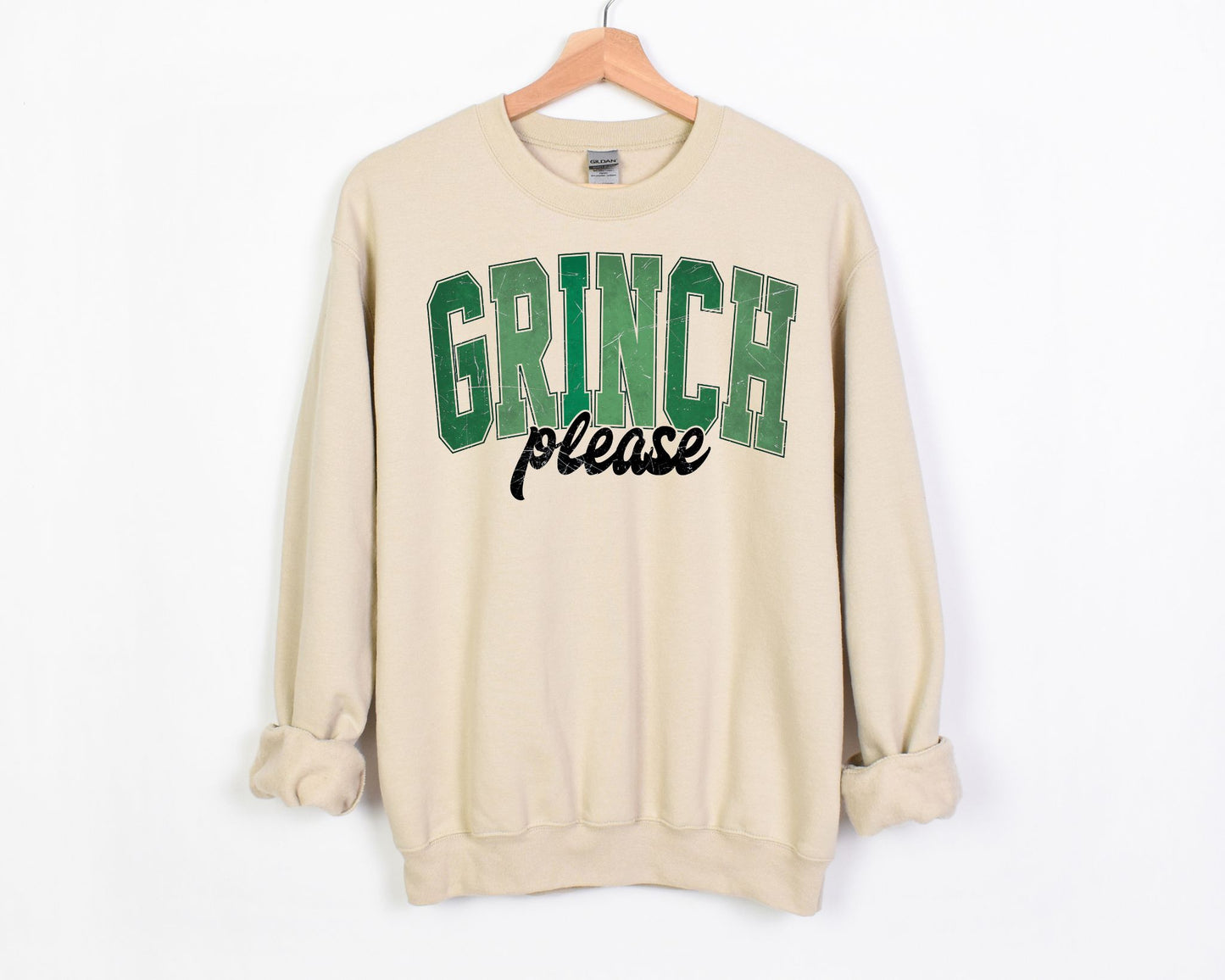 Grinch Please Crewneck