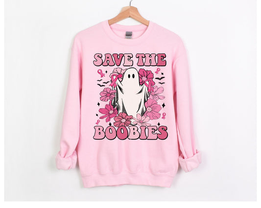 Save The Boobies Crewneck