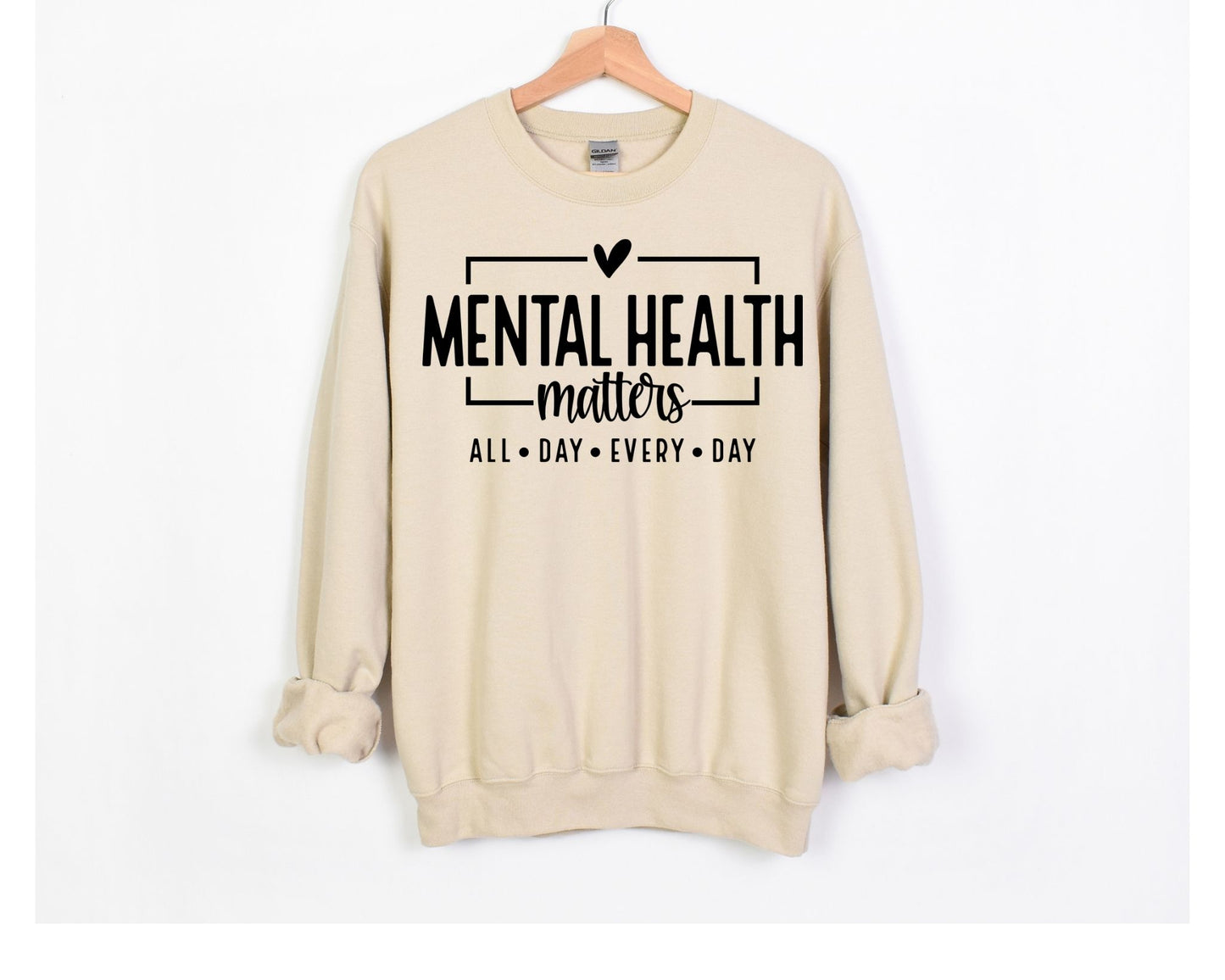 Mental Health Matters 24/7 Crewneck