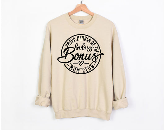 Bonus Mom Club Crewneck